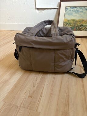 Calpak Luca Taupe Duffel Bag - Lightweight Travel Tote